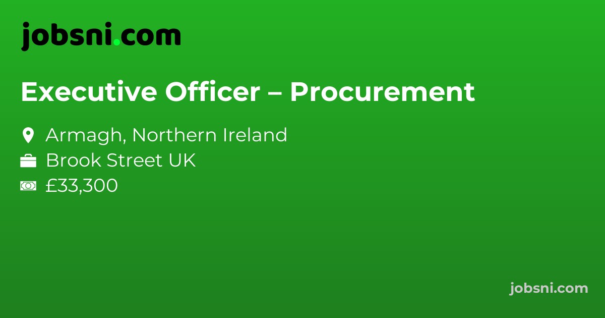 Executive Officer – Procurement