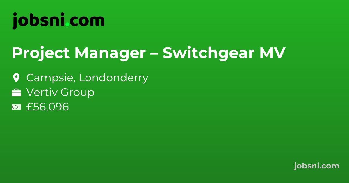Project Manager – Switchgear MV