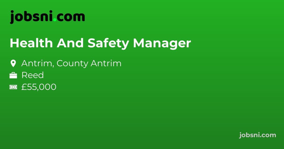 Health And Safety Manager