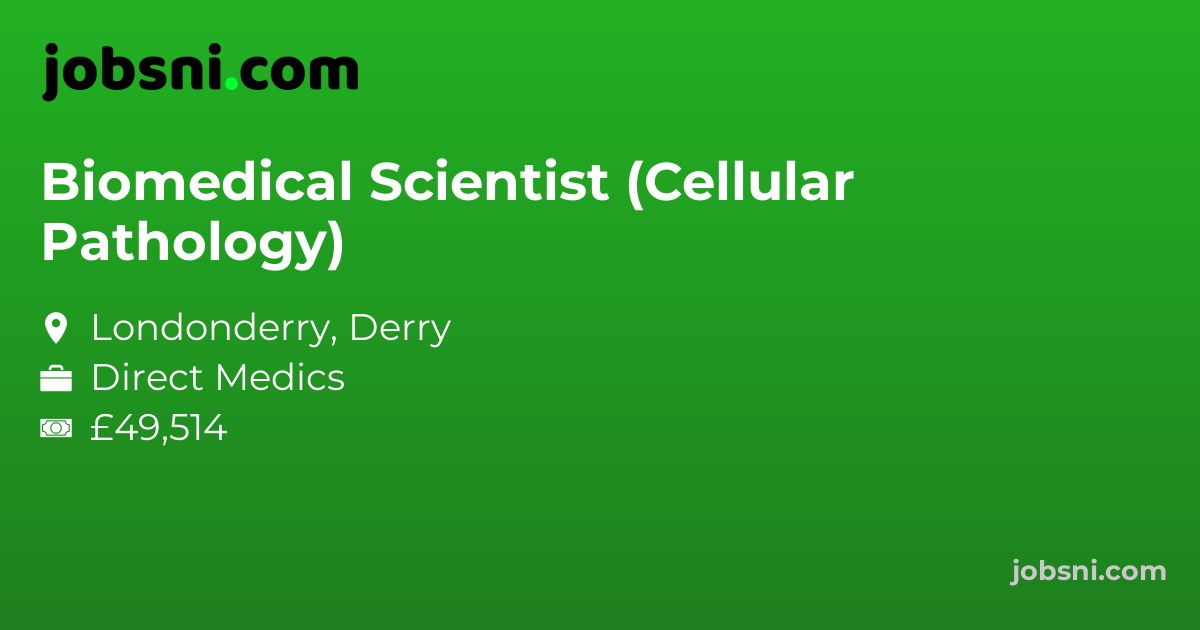 Biomedical Scientist (Cellular Pathology)