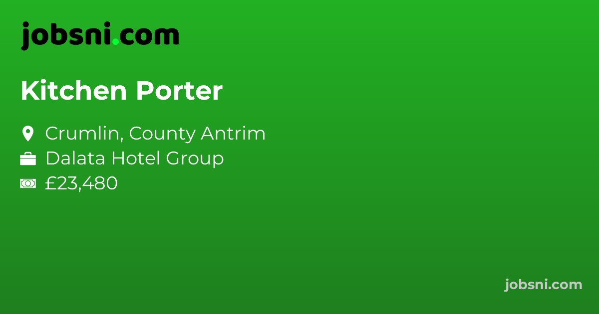 Kitchen Porter