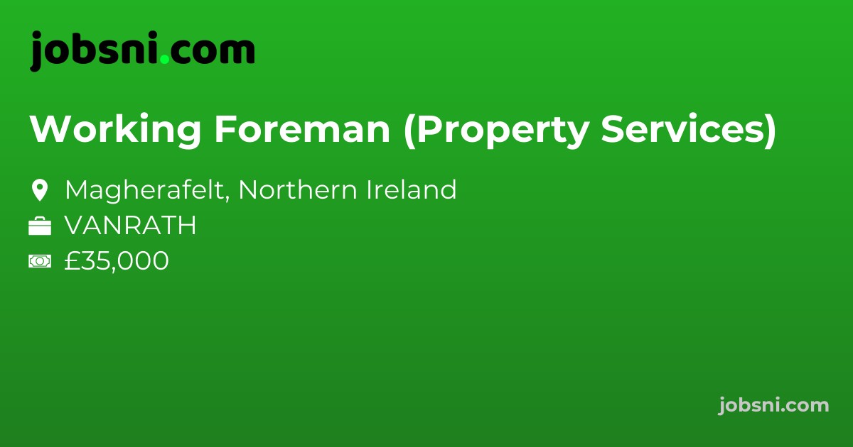 Working Foreman (Property Services)