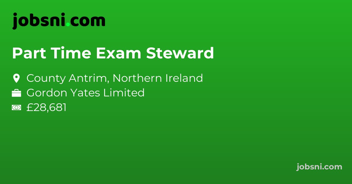 Part Time Exam Steward