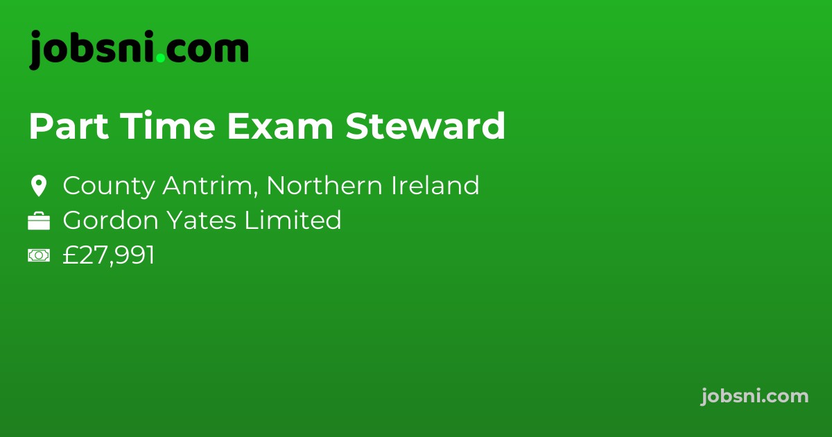 Part Time Exam Steward