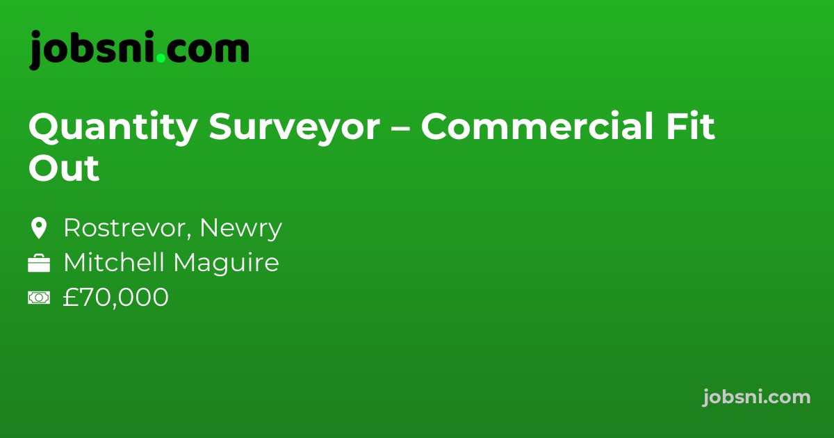 Quantity Surveyor – Commercial Fit Out
