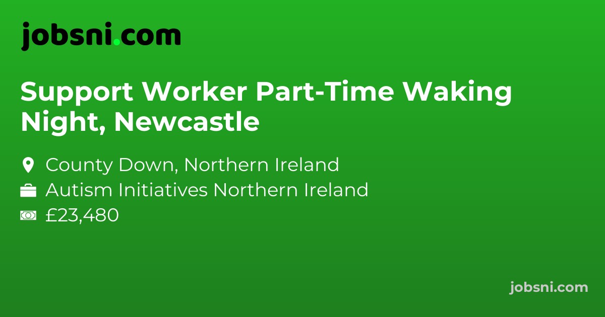 Support Worker Part-Time Waking Night, Newcastle