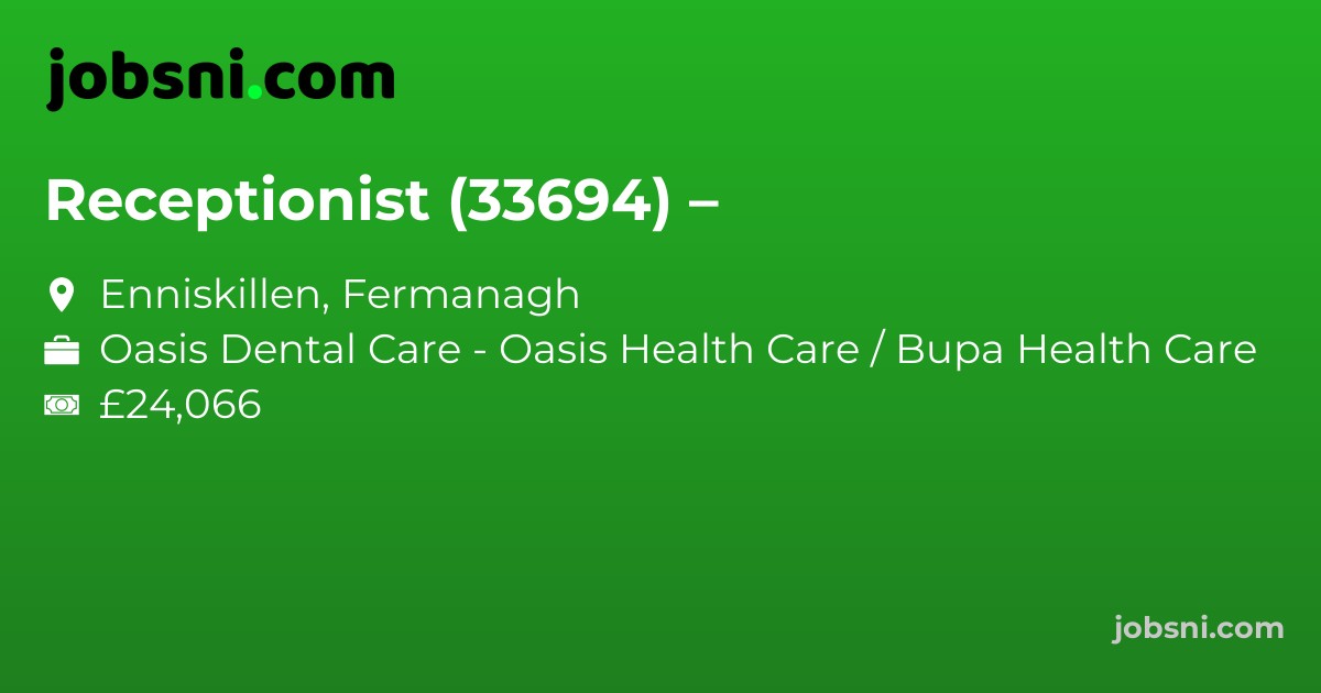 Receptionist (33694) –