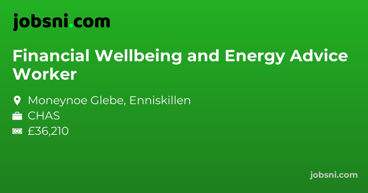 Financial Wellbeing and Energy Advice Worker