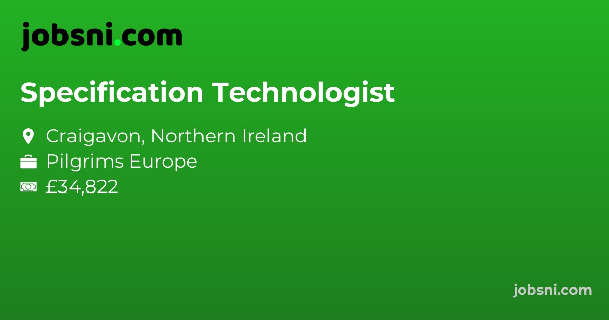 Specification Technologist