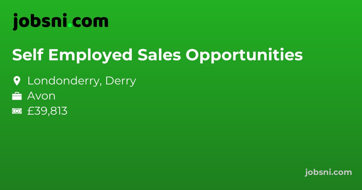 Self Employed Sales Opportunities
