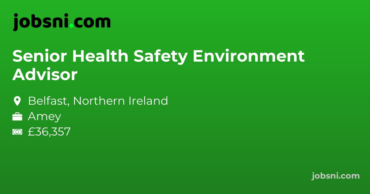 Senior Health Safety Environment Advisor
