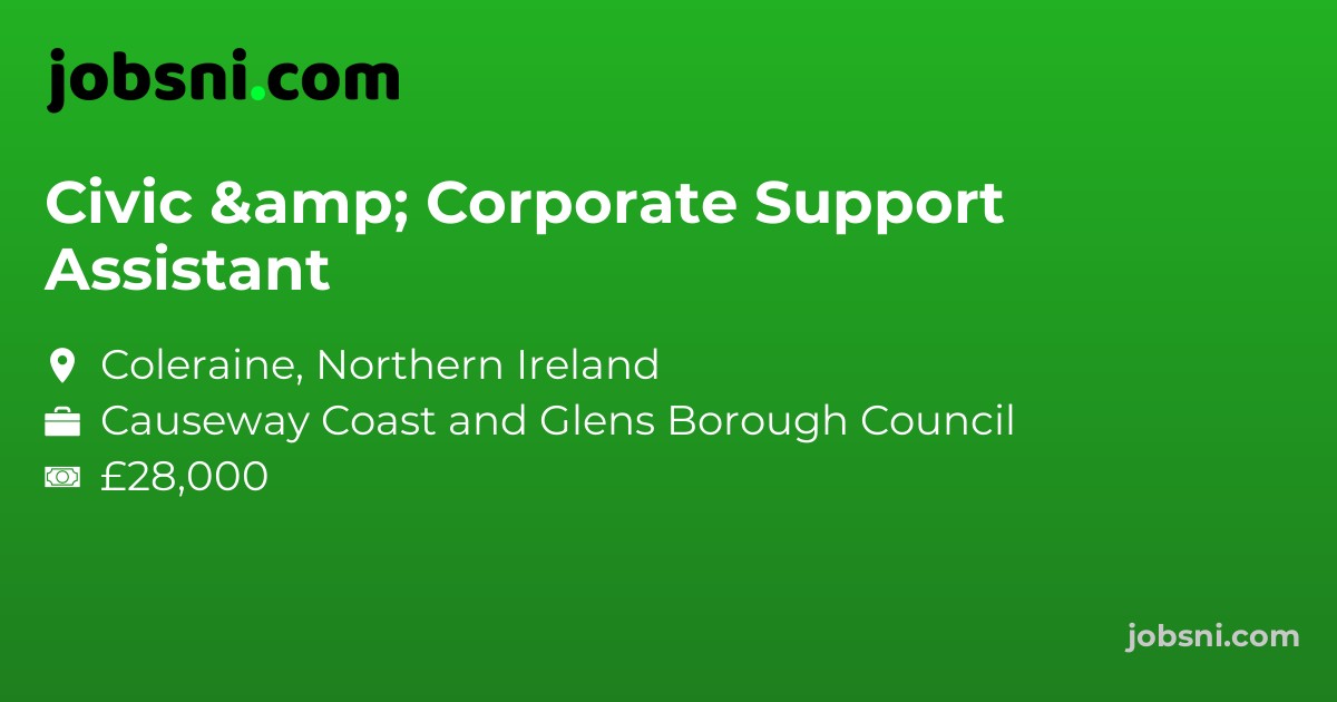 Civic & Corporate Support Assistant