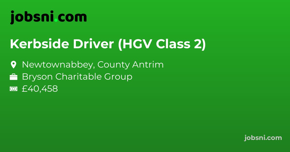 Kerbside Driver (HGV Class 2)