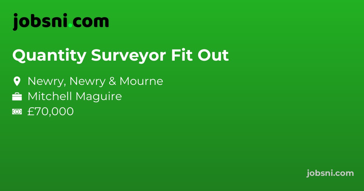 Quantity Surveyor Fit Out