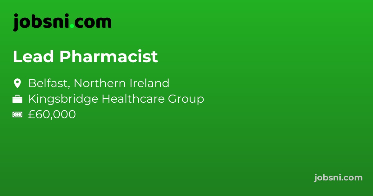 Lead Pharmacist