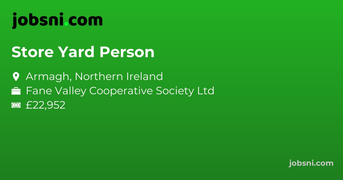Store Yard Person