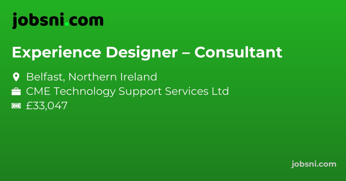 Experience Designer – Consultant
