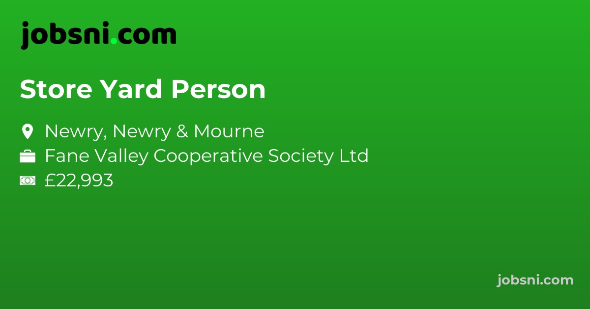 Store Yard Person