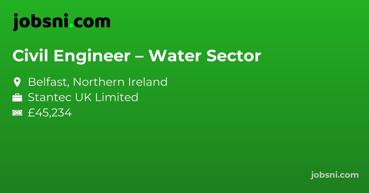 Civil Engineer – Water Sector