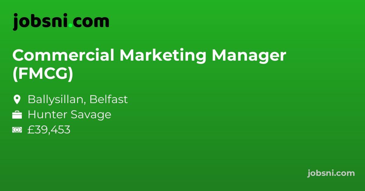 Commercial Marketing Manager (FMCG)