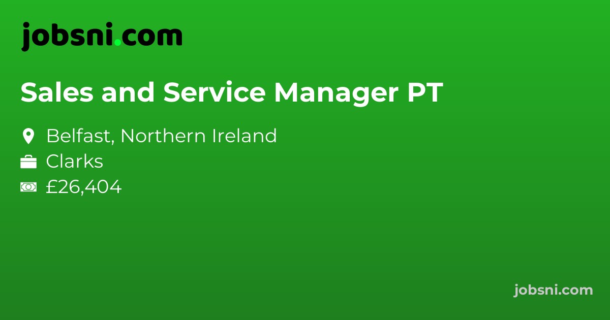 Sales and Service Manager PT