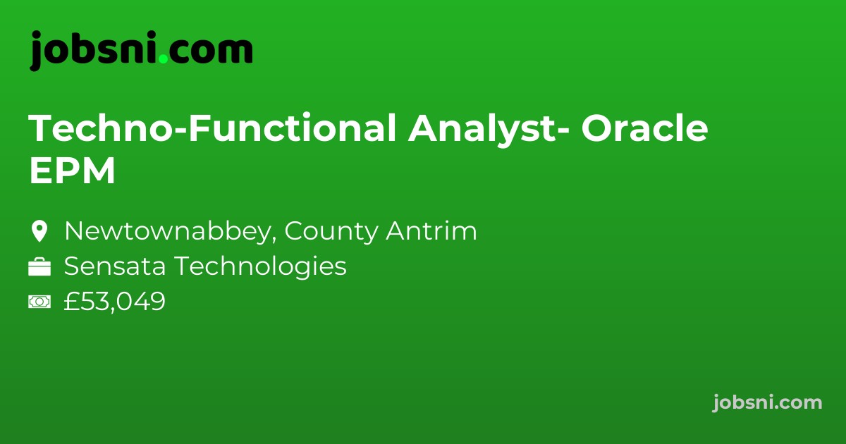 Techno-Functional Analyst- Oracle EPM