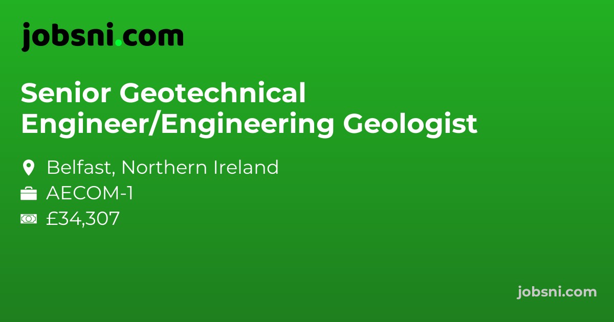 Senior Geotechnical Engineer/Engineering Geologist