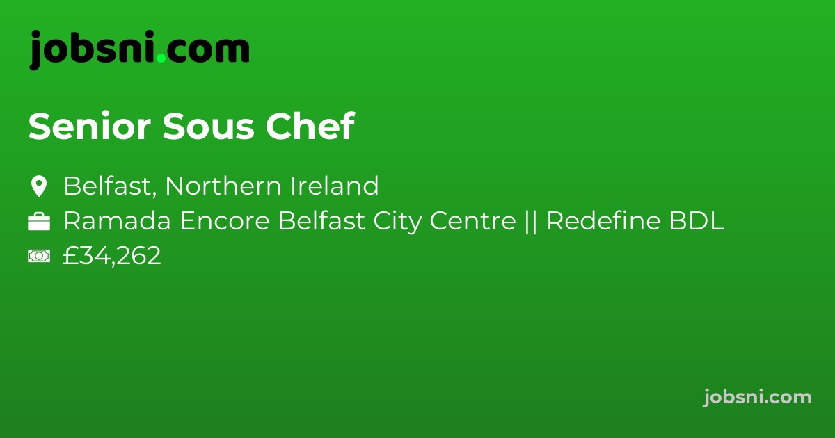 Senior Sous Chef