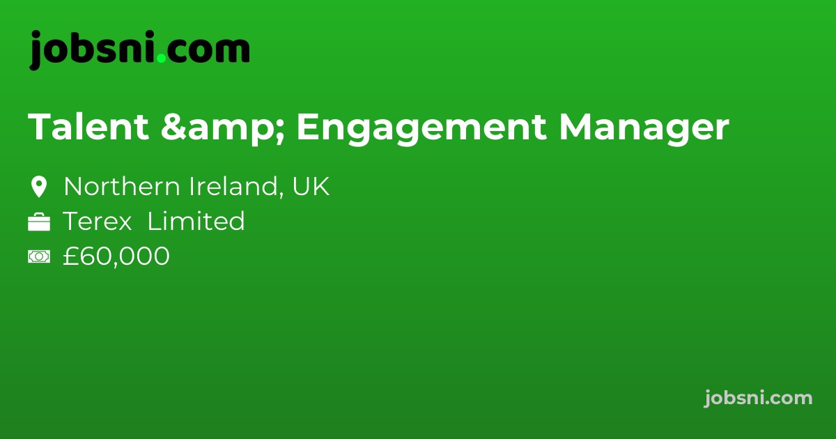Talent & Engagement Manager