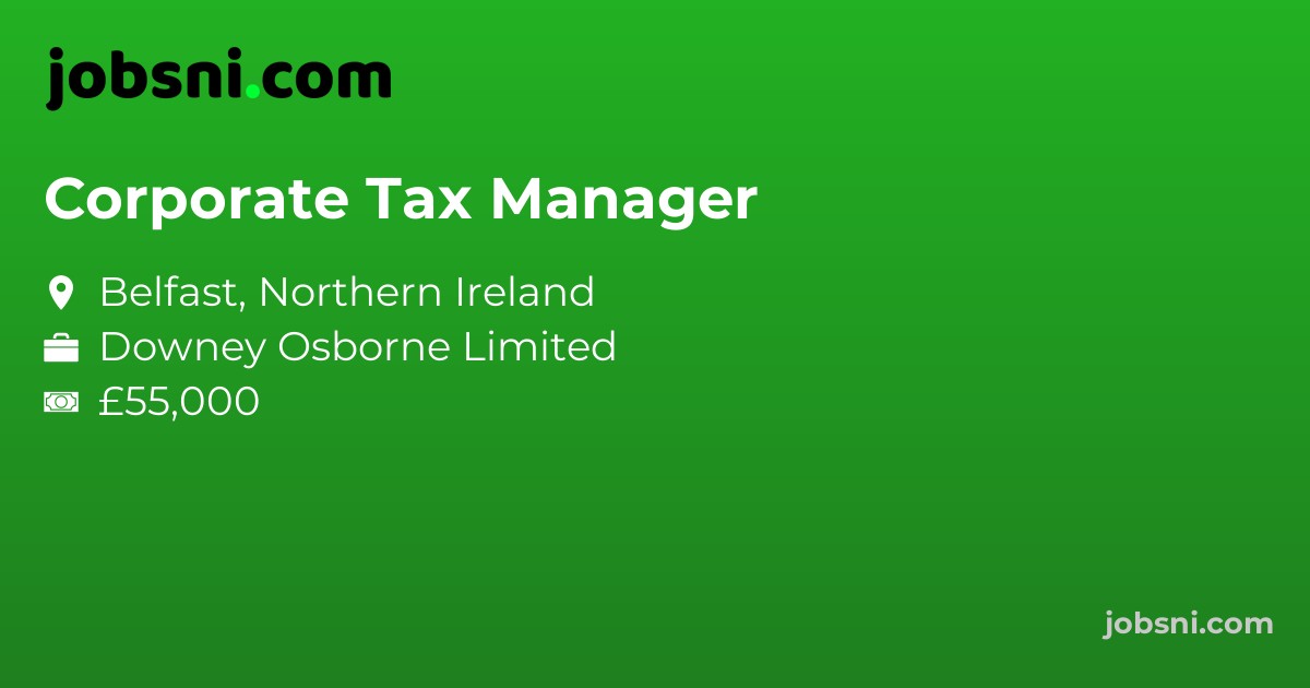 Corporate Tax Manager