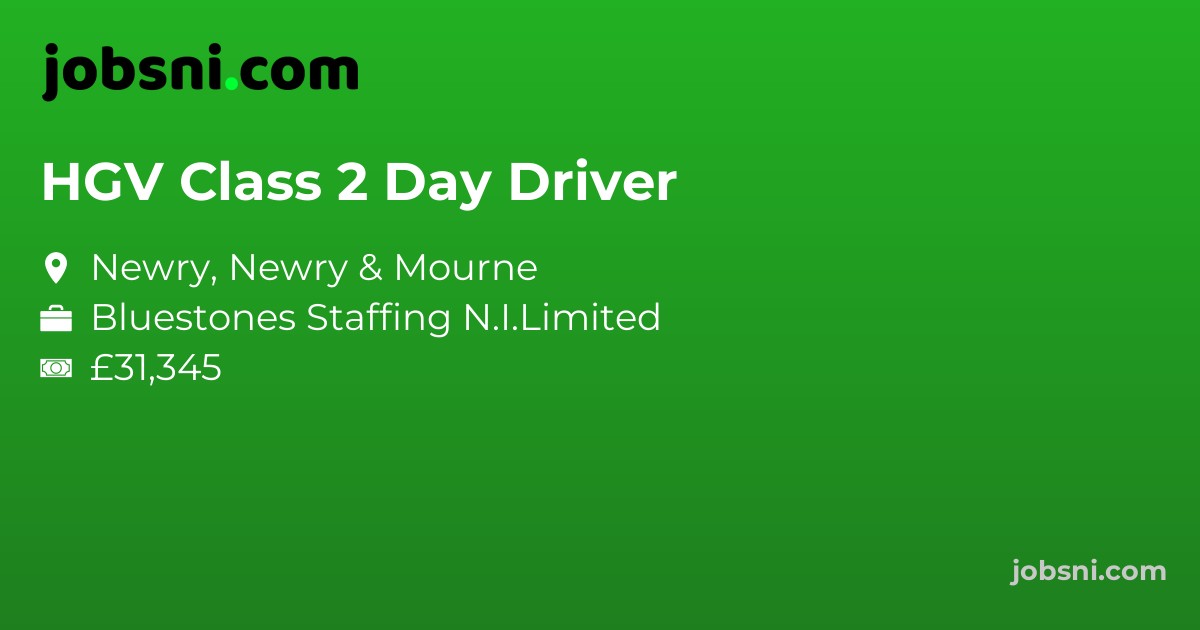 HGV Class 2 Day Driver
