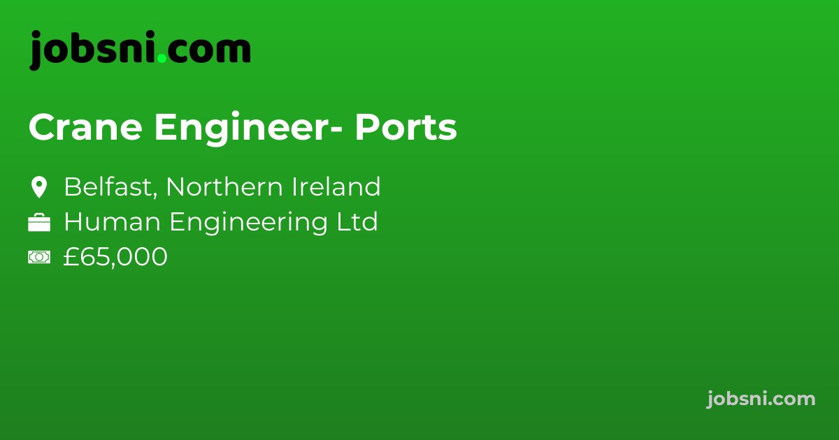 Crane Engineer- Ports