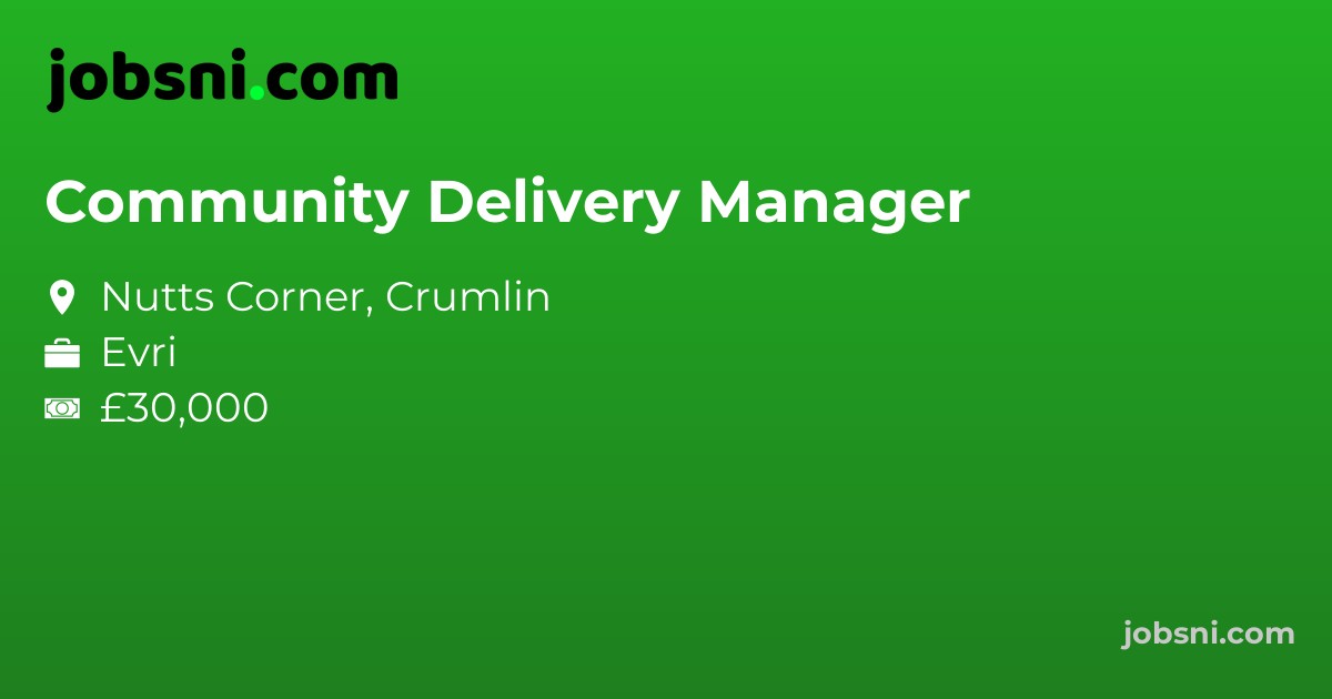 Community Delivery Manager