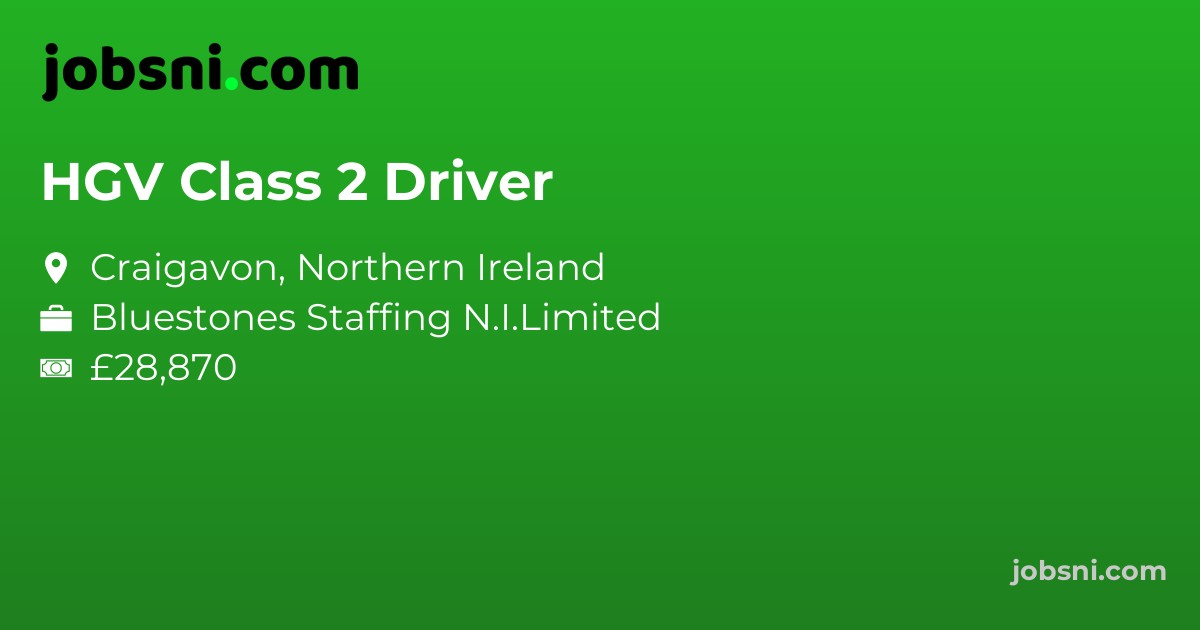 HGV Class 2 Driver