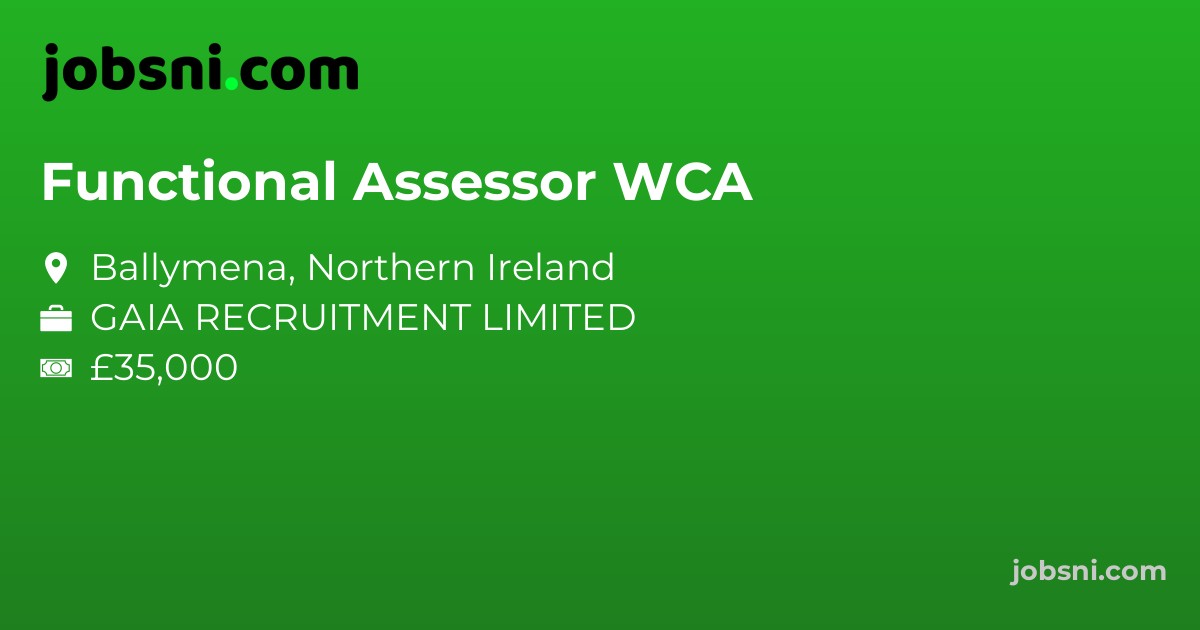 Functional Assessor WCA