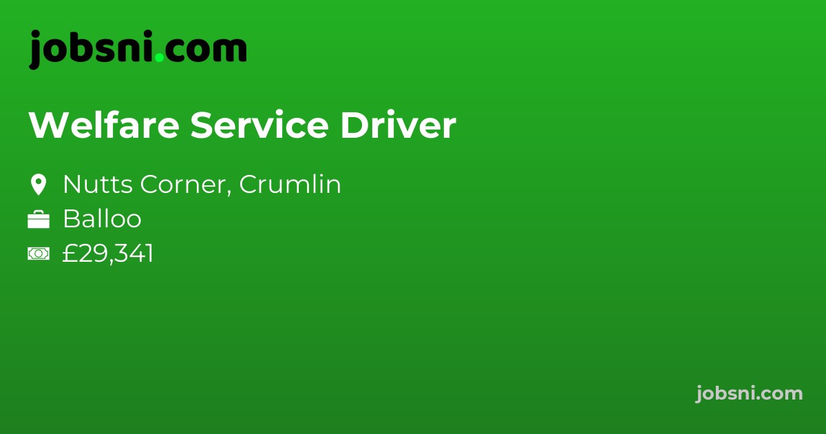 Welfare Service Driver
