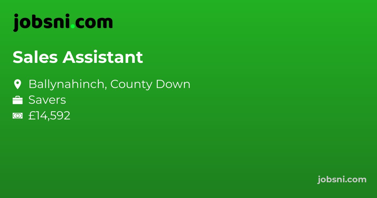 Sales Assistant
