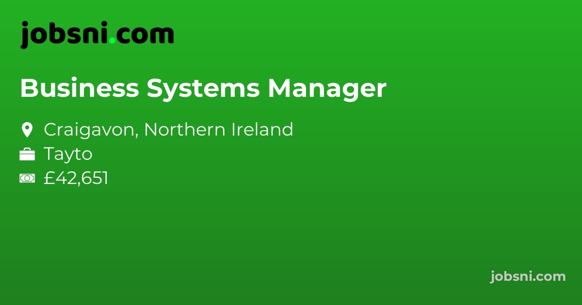 Business Systems Manager