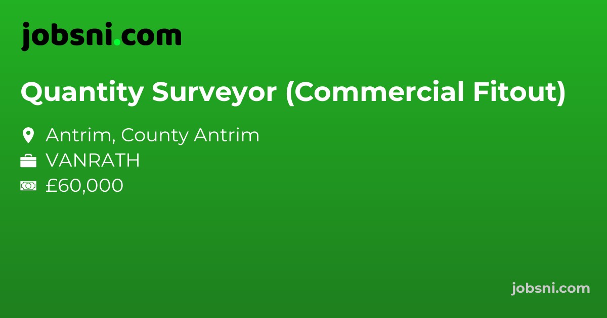 Quantity Surveyor (Commercial Fitout)