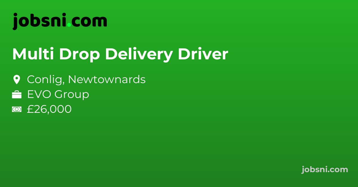 Multi Drop Delivery Driver