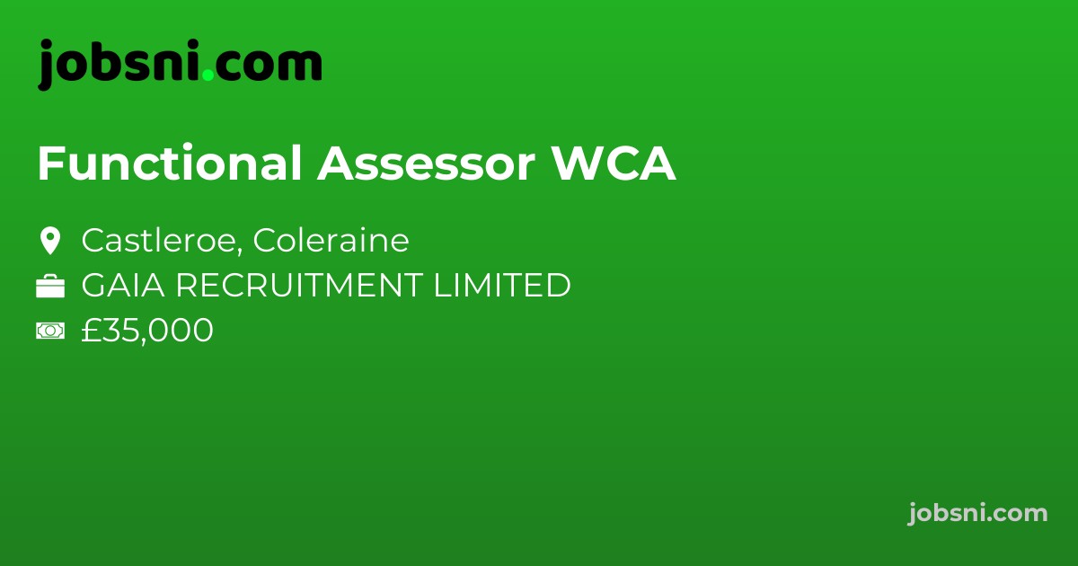 Functional Assessor WCA