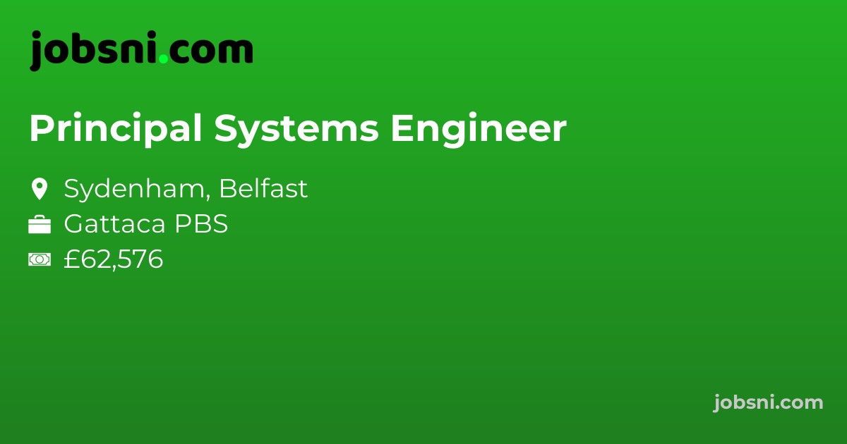 Principal Systems Engineer