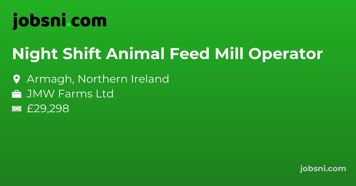 Night Shift Animal Feed Mill Operator