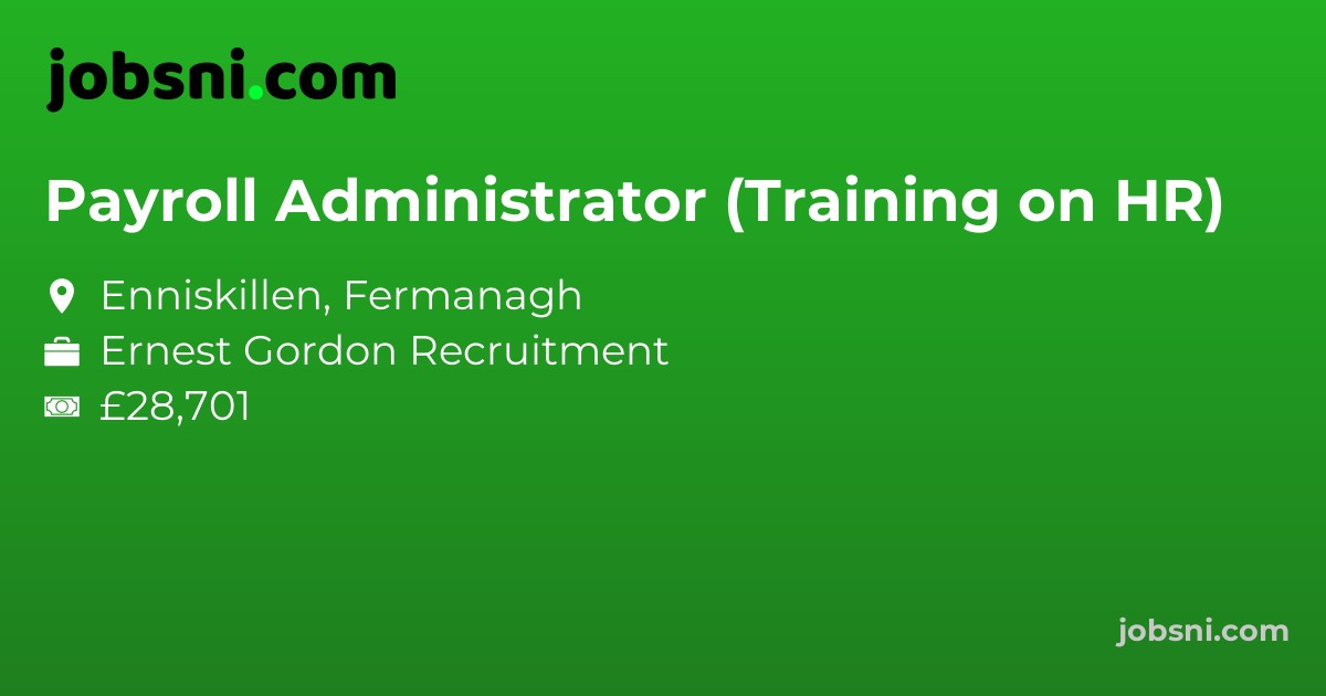 Payroll Administrator (Training on HR)