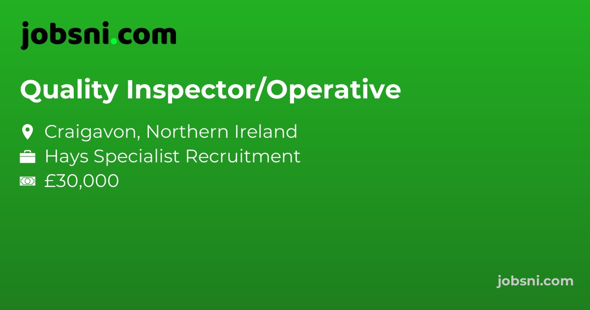 Quality Inspector/Operative