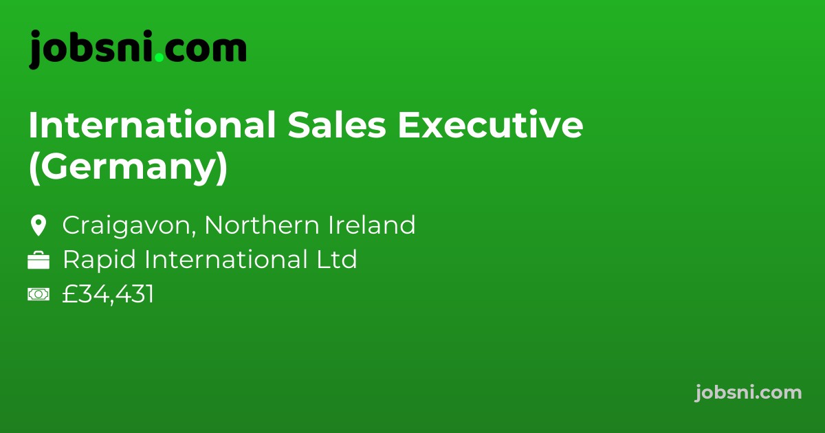 International Sales Executive (Germany)