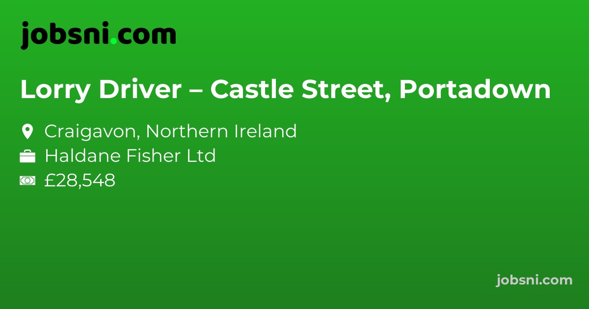 Lorry Driver – Castle Street, Portadown