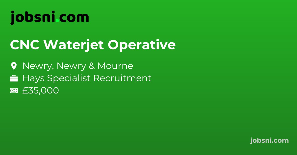 CNC Waterjet Operative