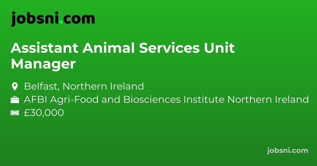 Assistant Animal Services Unit Manager