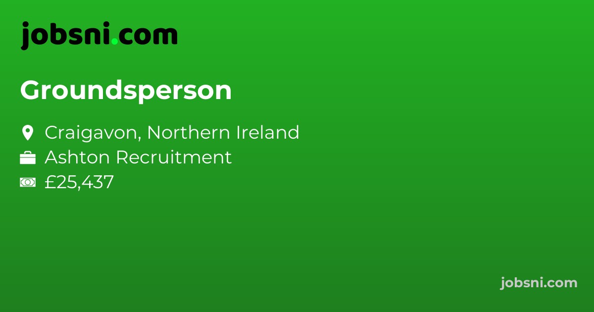 Groundsperson